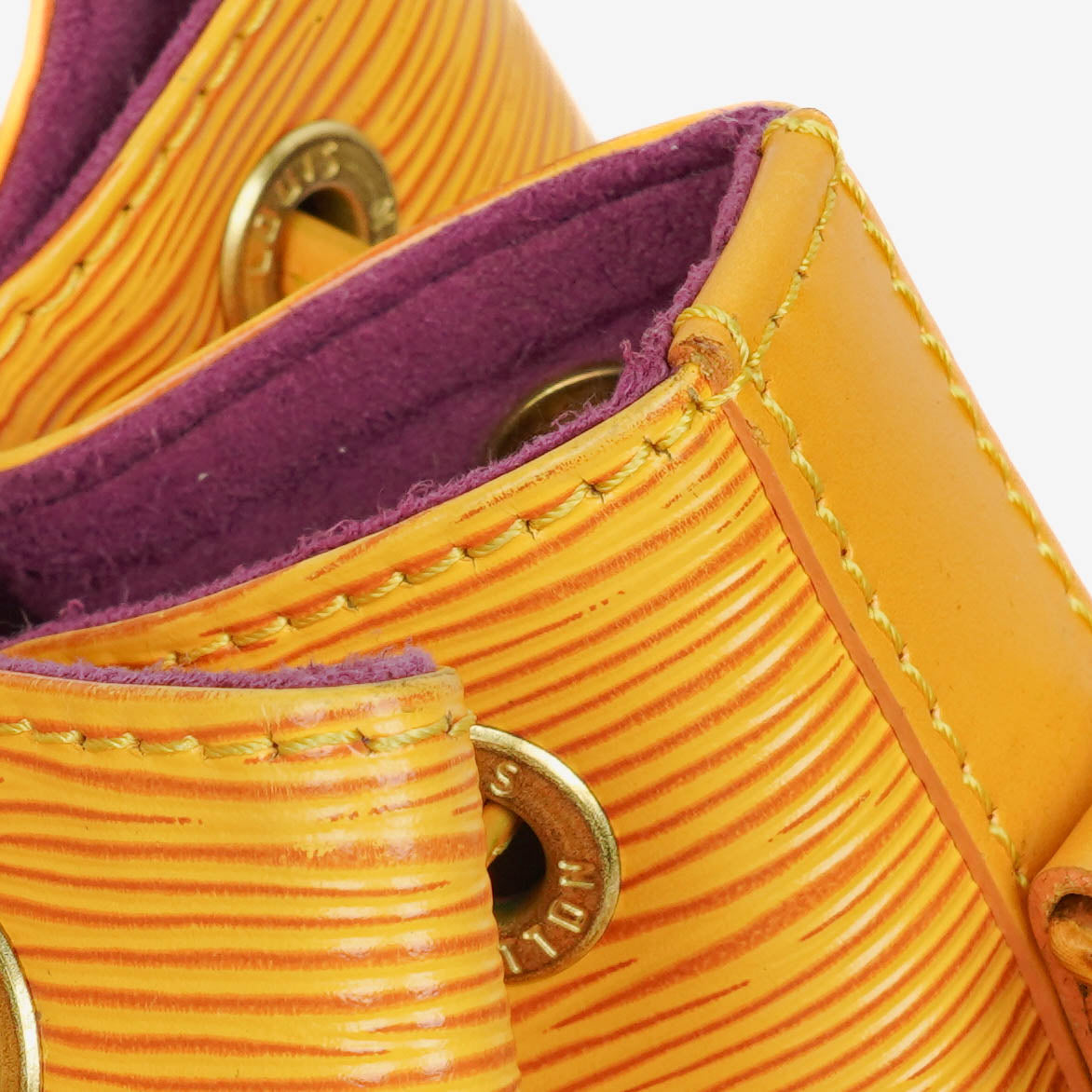 Louis Vuitton Noe Grande GM Yellow Epi Leather Shoulder Bag