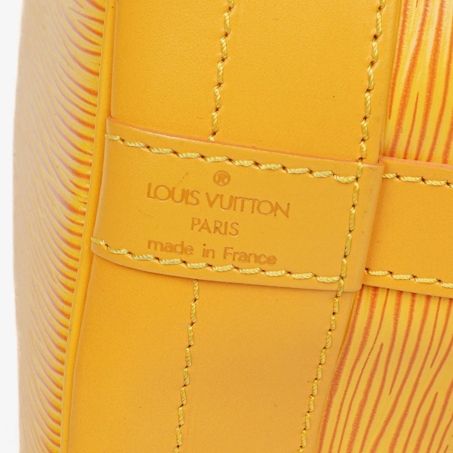 Louis Vuitton Noe Grande GM Yellow Epi Leather Shoulder Bag