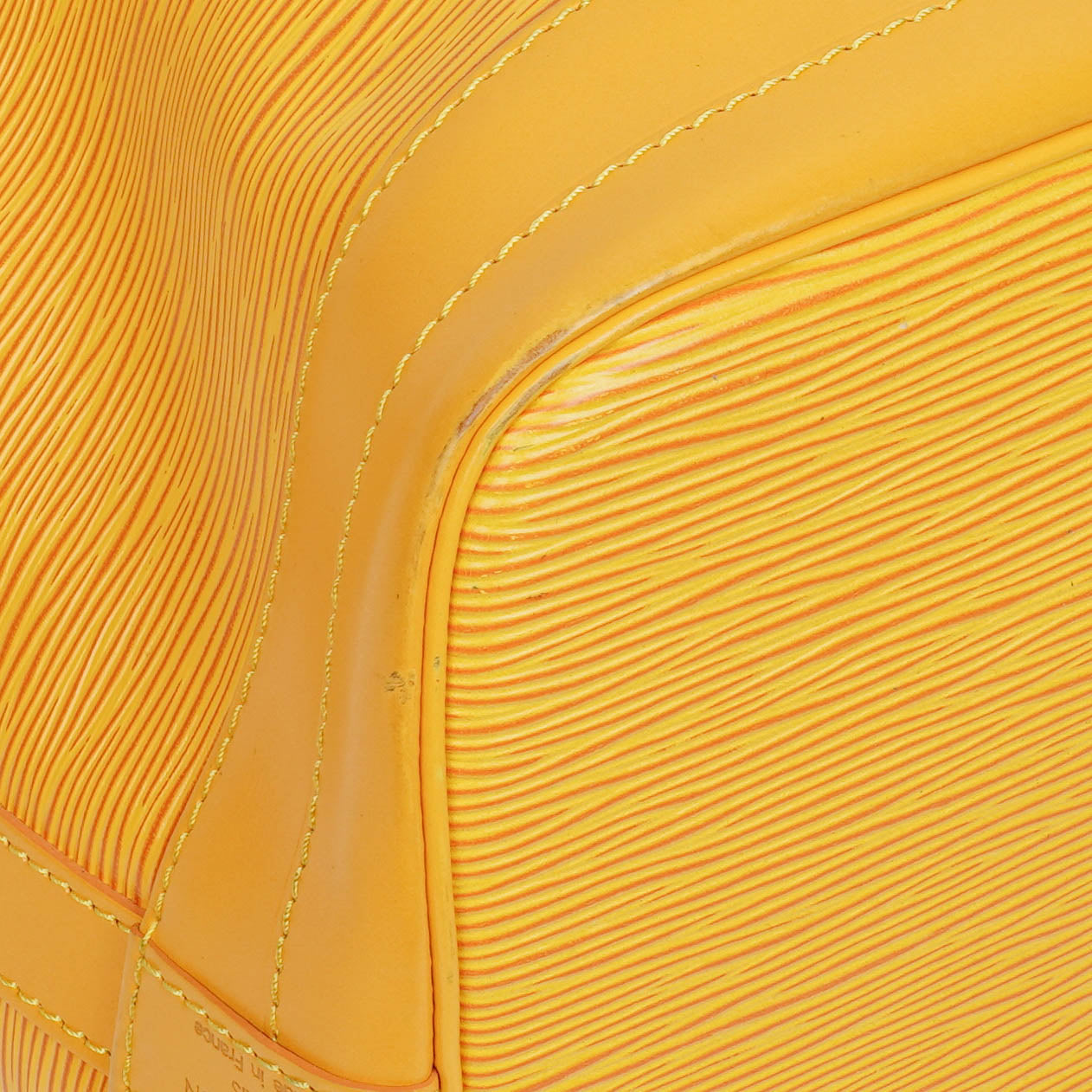 Louis Vuitton Noe Grande GM Yellow Epi Leather Shoulder Bag