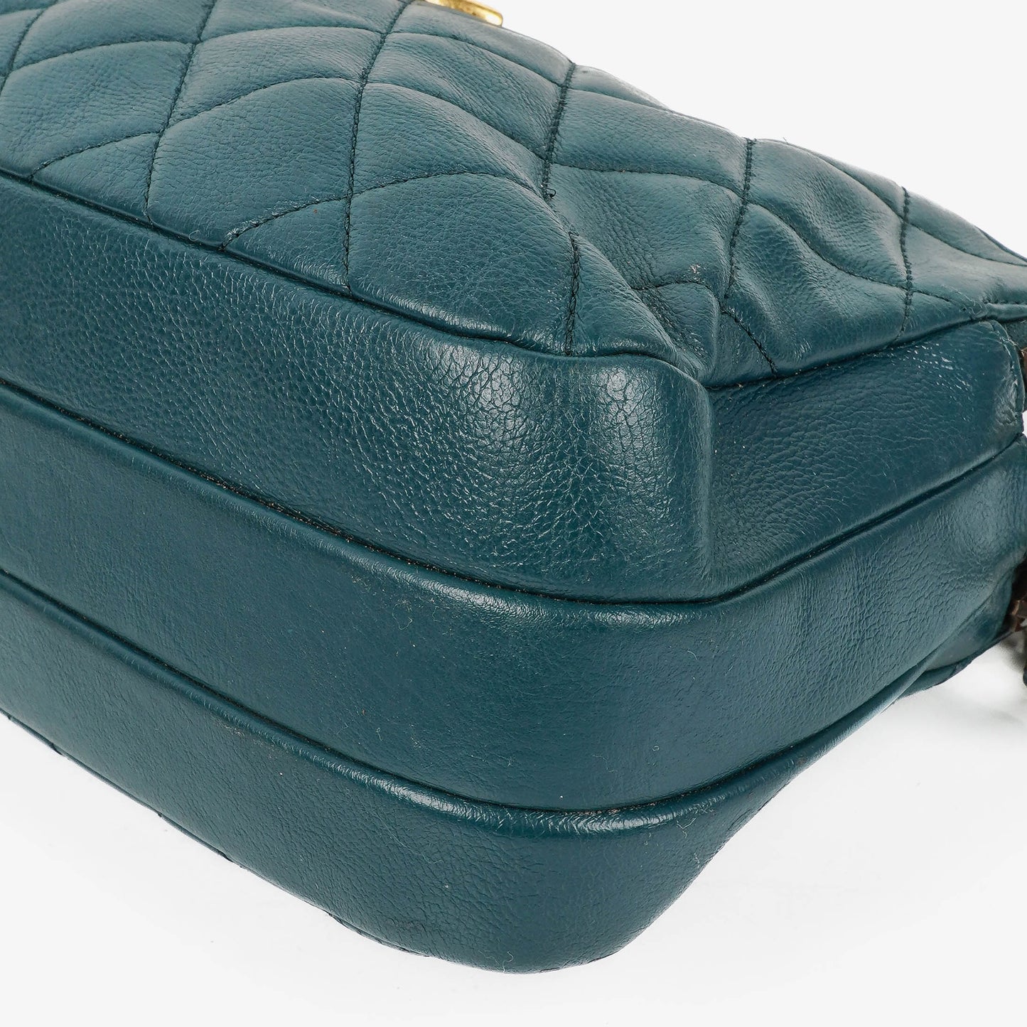Chanel Crown CC Double Zip Quilted Leather Bag