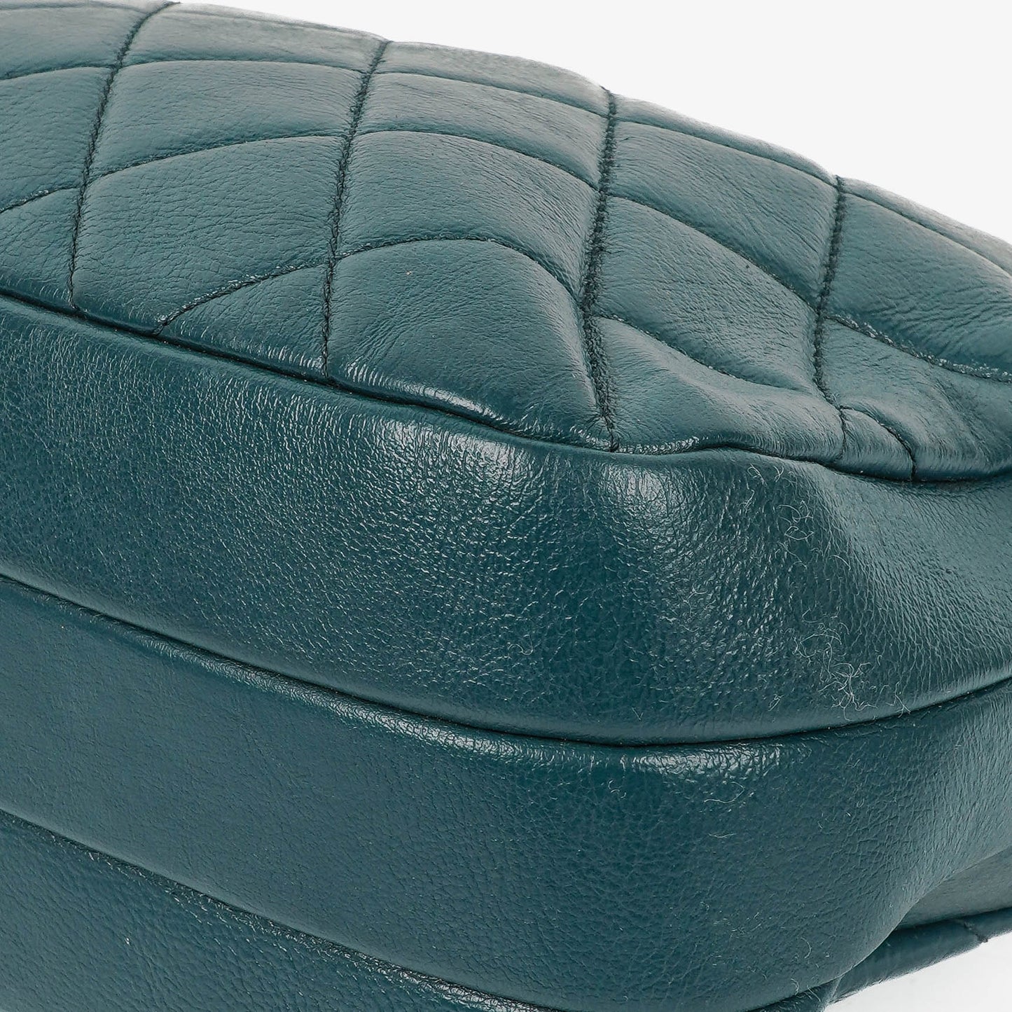 Chanel Crown CC Double Zip Quilted Leather Bag