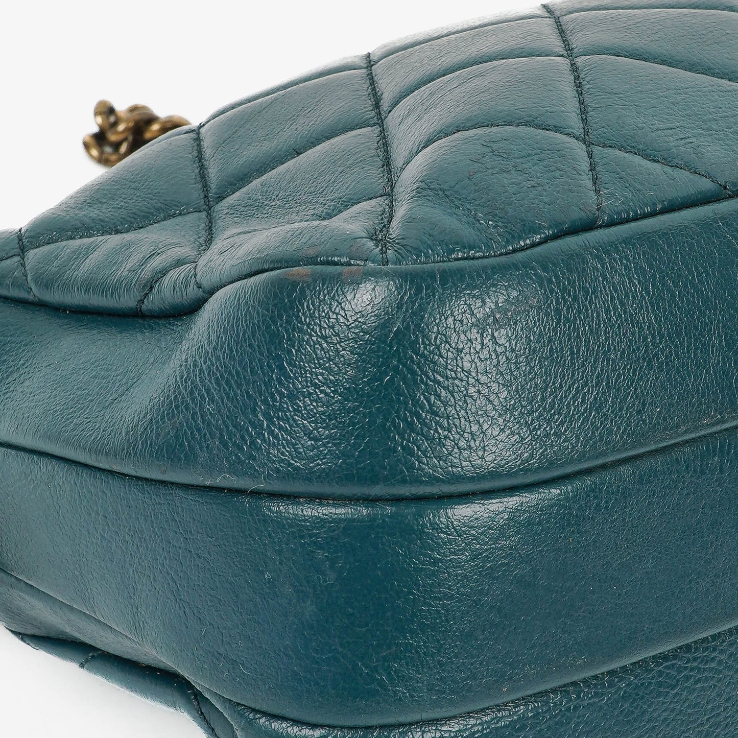 Chanel Crown CC Double Zip Quilted Leather Bag