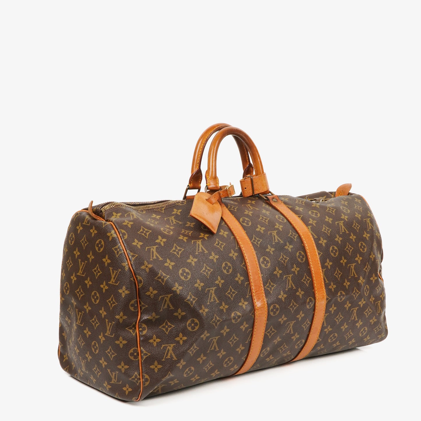 Louis Vuitton Keepall 55 Monogram Canvas Travel Bag