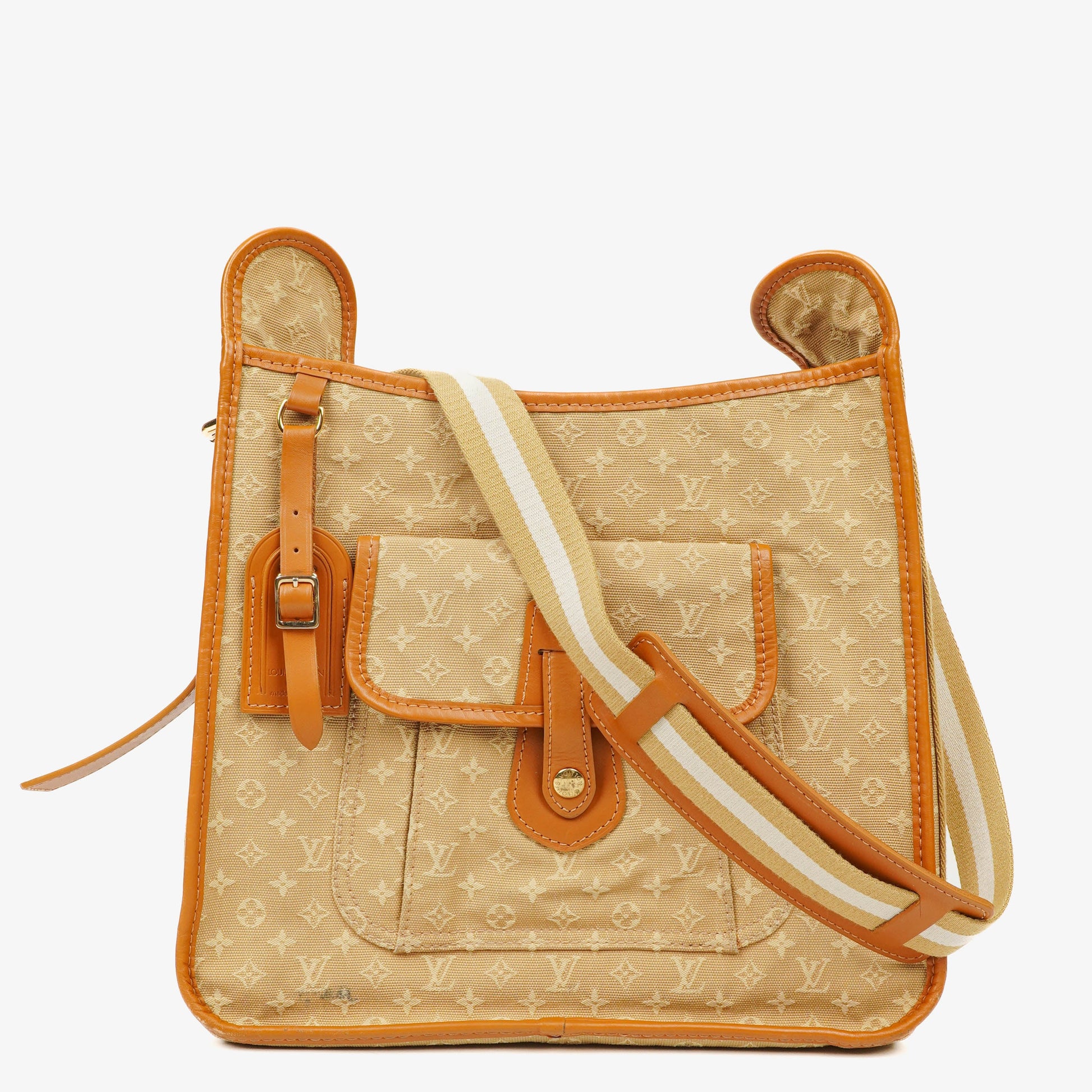 Louis Vuitton Besace Mary Kate Mini Monogram Beige Shoulder Bag