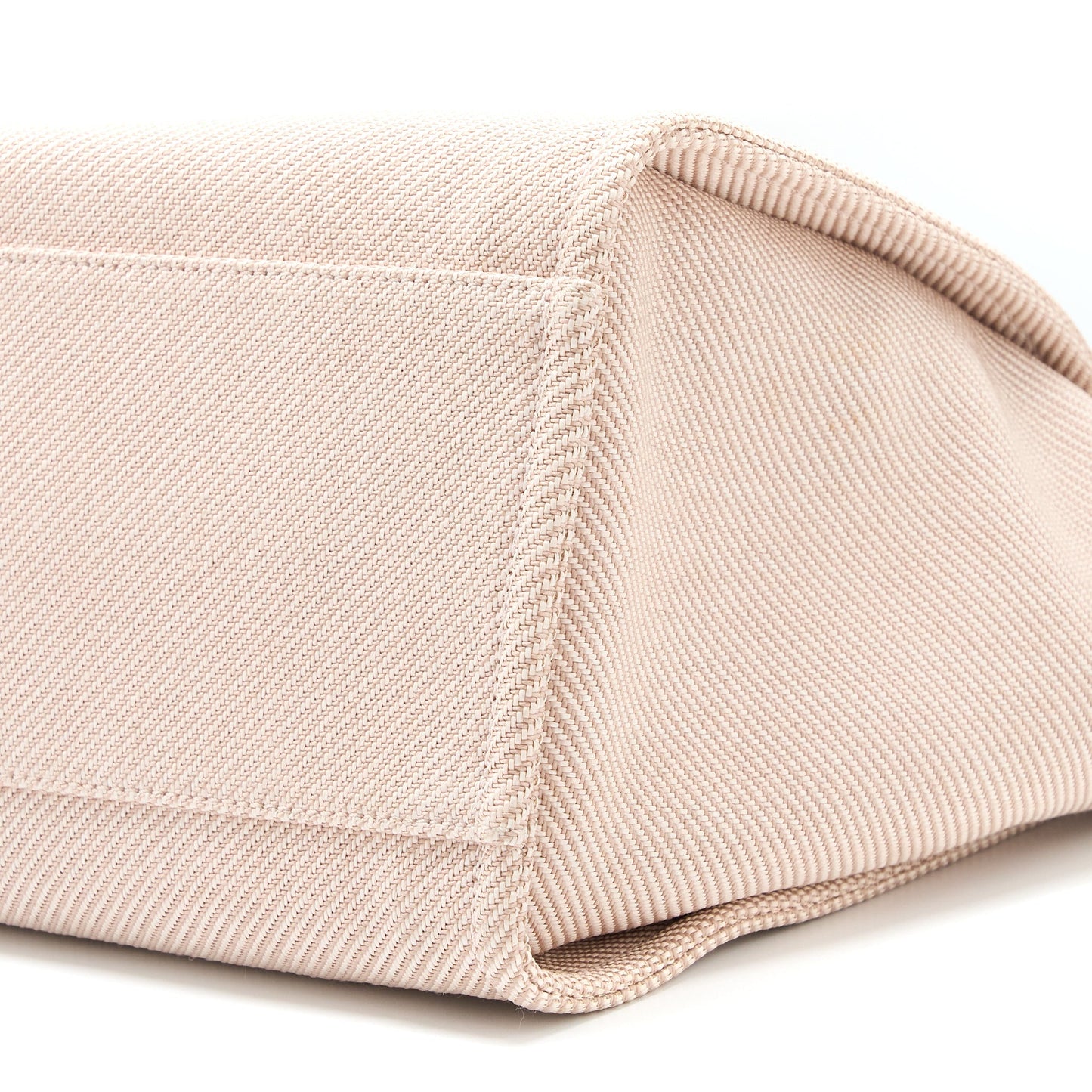 Chanel Deauville Tote Bag Fabric Light Pink L