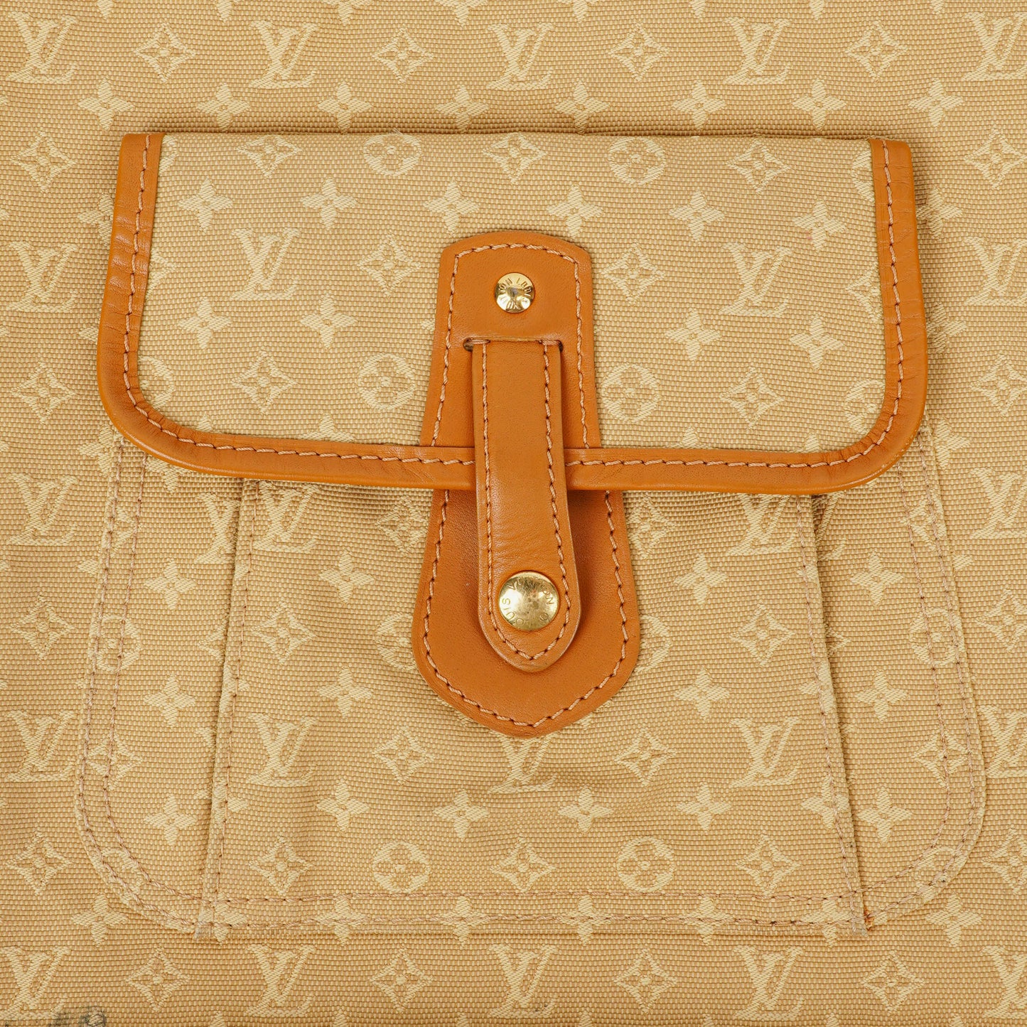 Louis Vuitton Besace Mary Kate Mini Monogram Beige Shoulder Bag