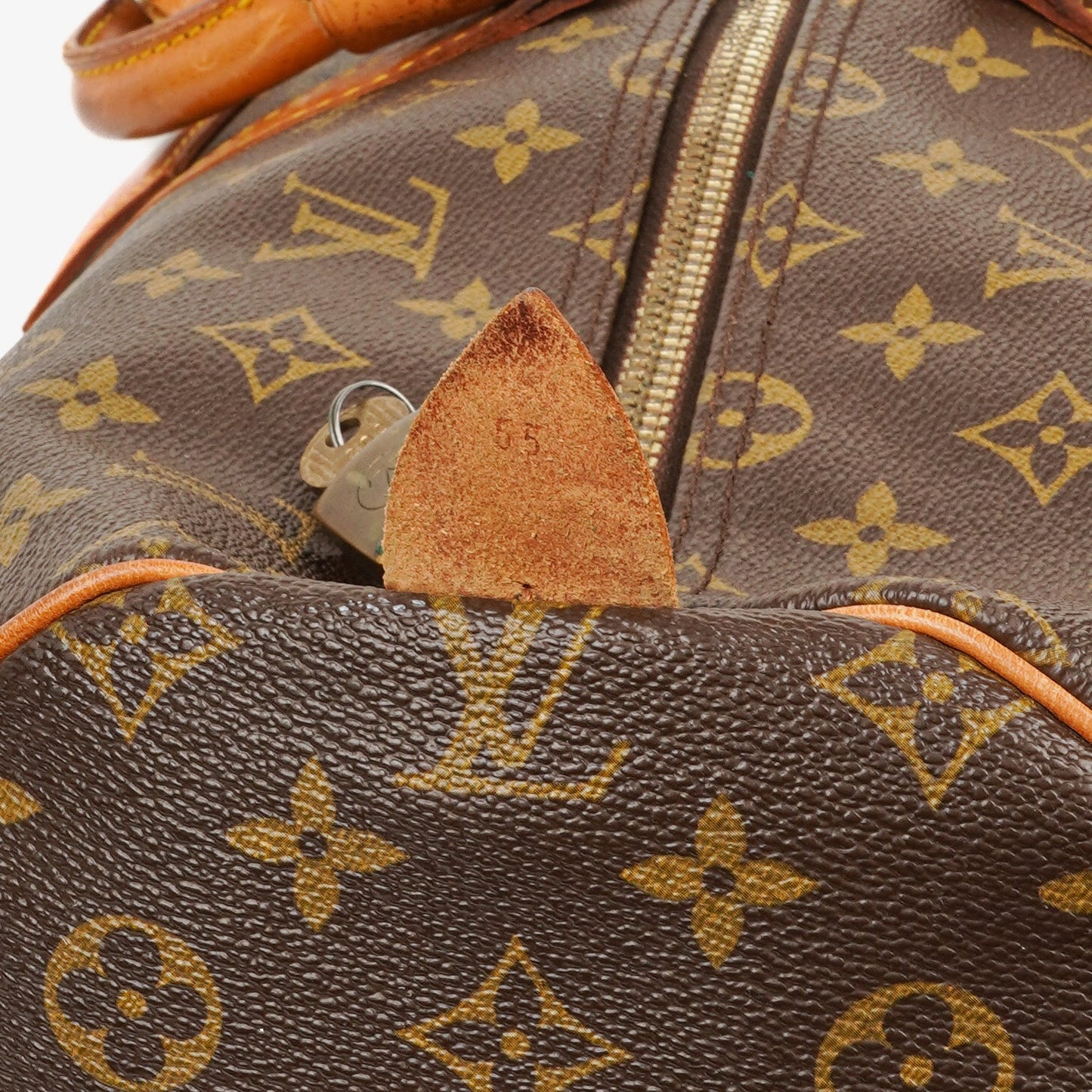 Louis Vuitton Keepall 55 Monogram Canvas Travel Bag