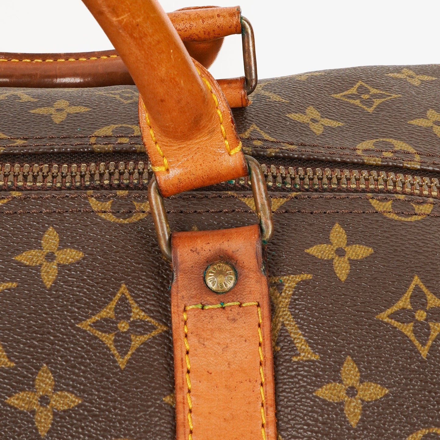 Louis Vuitton Keepall 55 Monogram Canvas Travel Bag