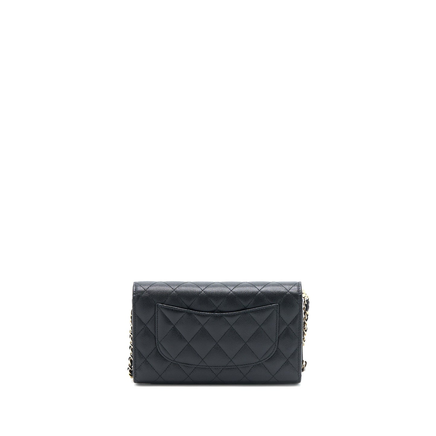 Chanel 3 in 1 Wallet on Chain Caviar Black L