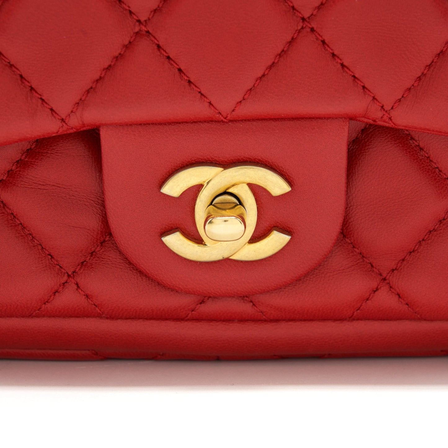 Chanel Now and For ever Cruise Seasonal Lambskin Red