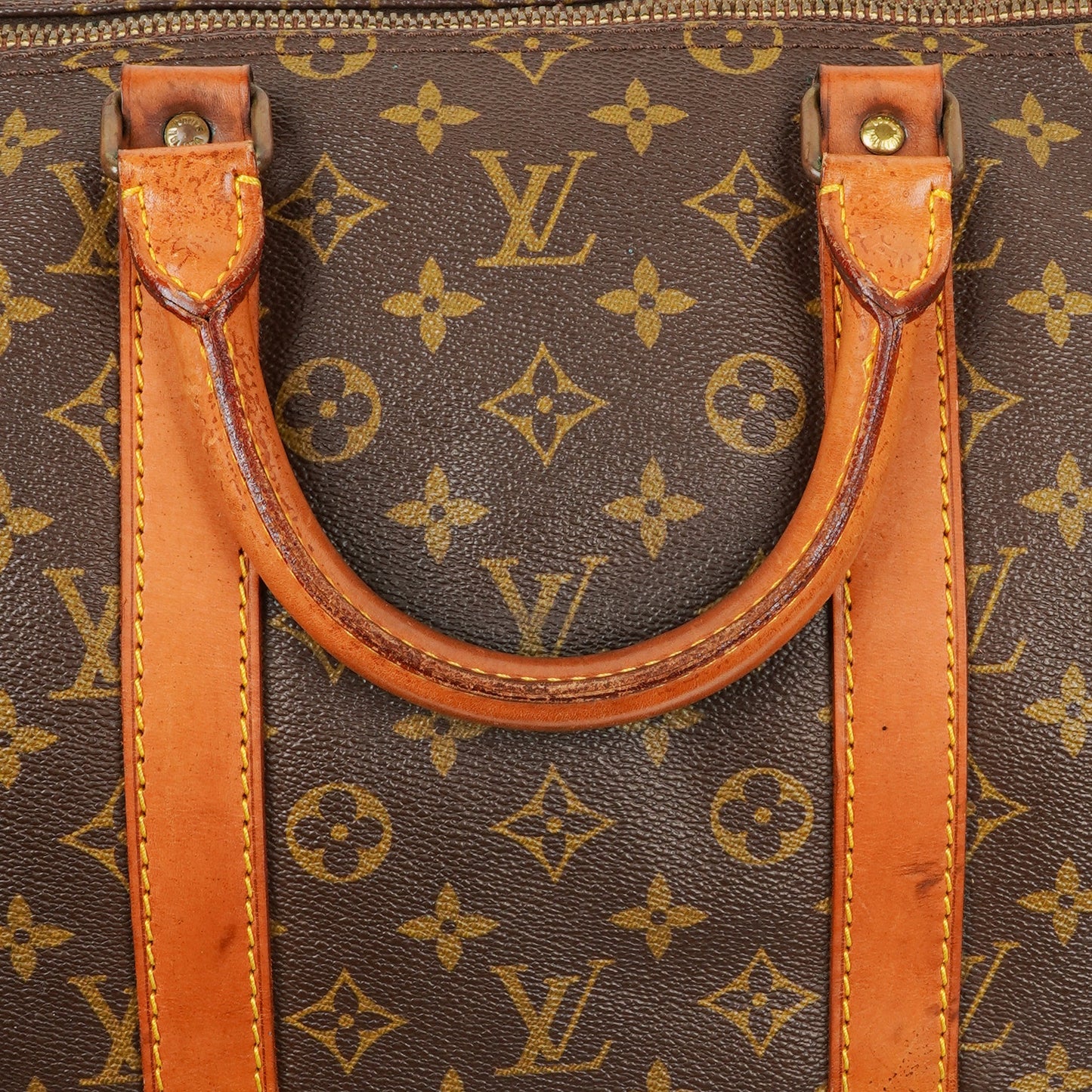 Louis Vuitton Keepall 55 Monogram Canvas Travel Bag