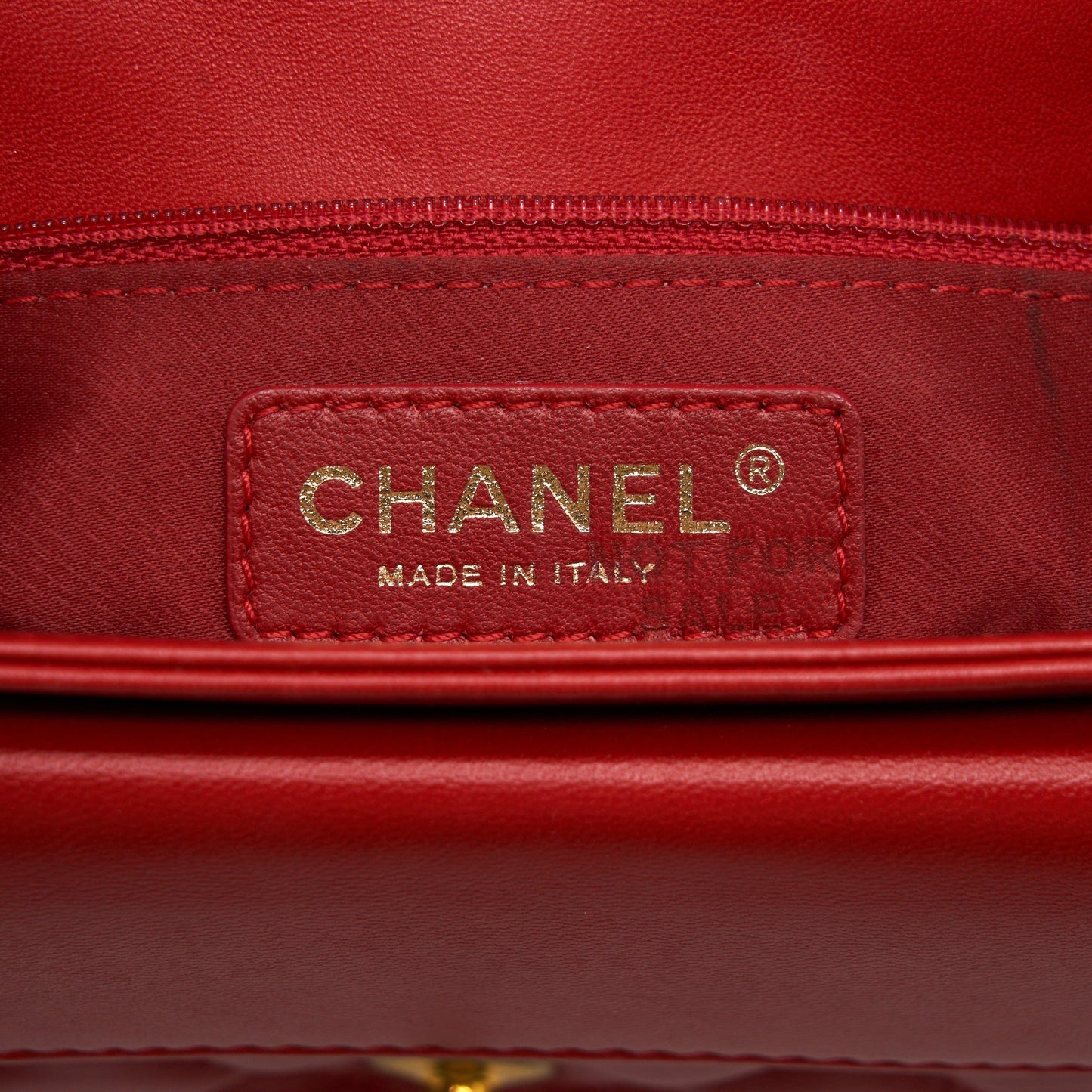 Chanel Now and For ever Cruise Seasonal Lambskin Red