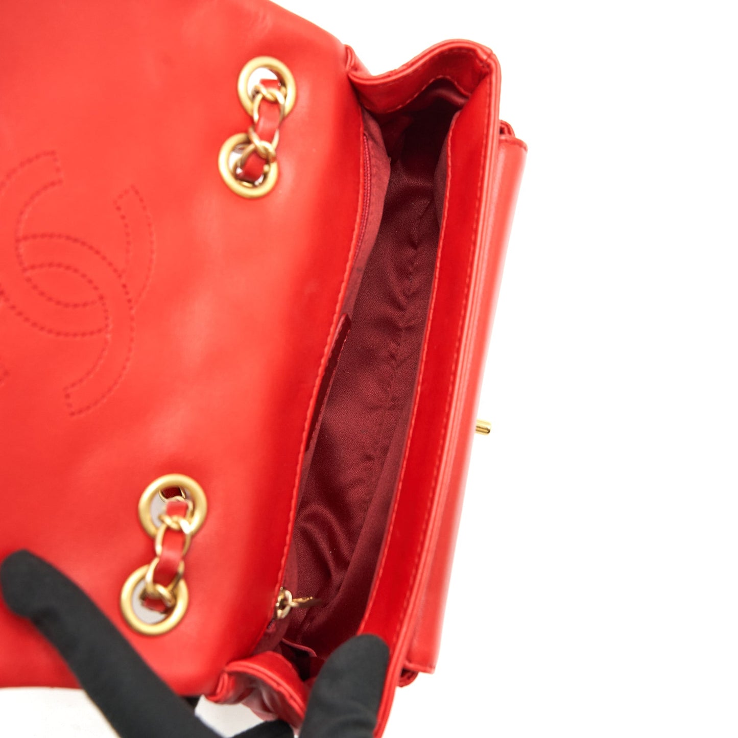 Chanel Now and For ever Cruise Seasonal Lambskin Red