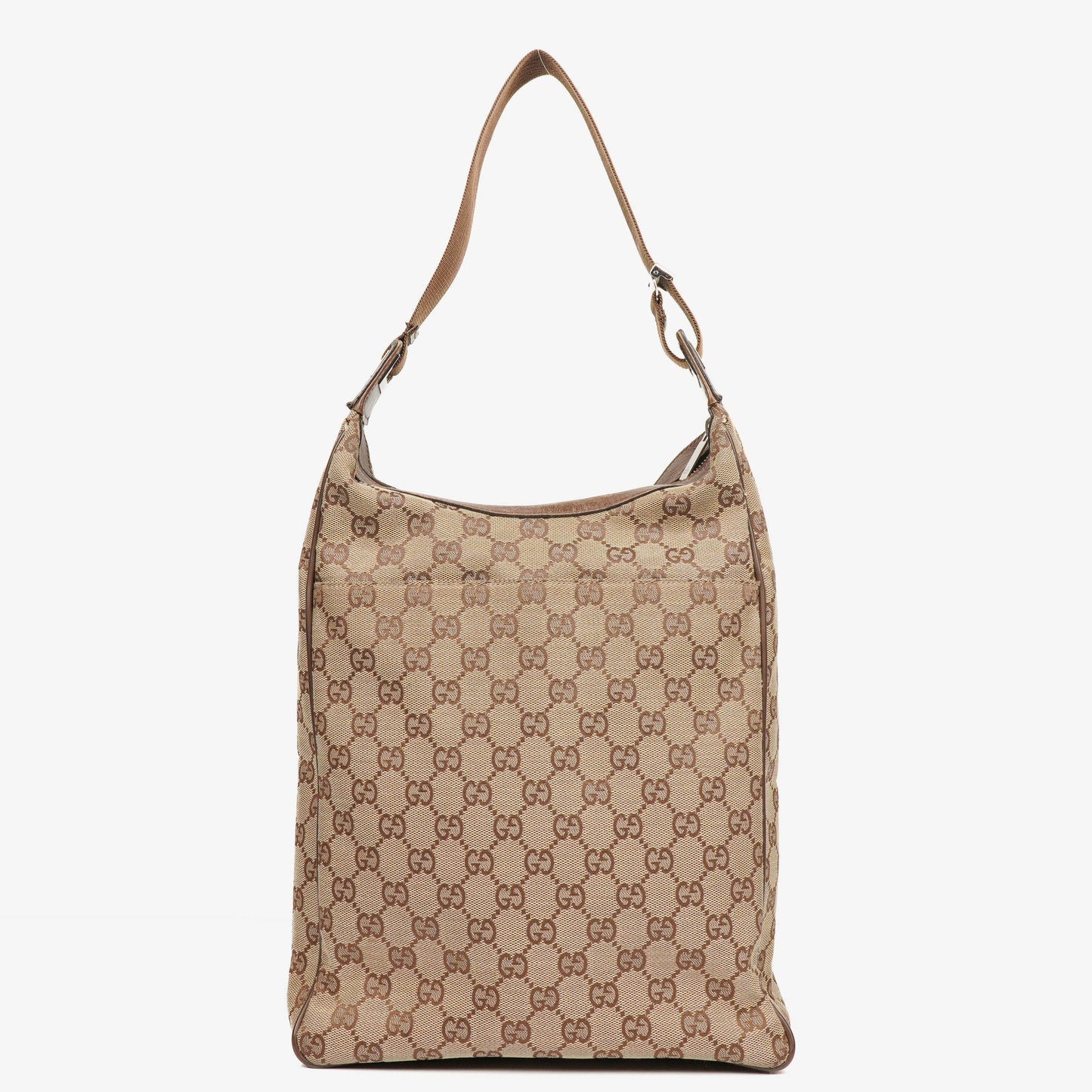 Gucci Brown Monogram Canvas Handbag