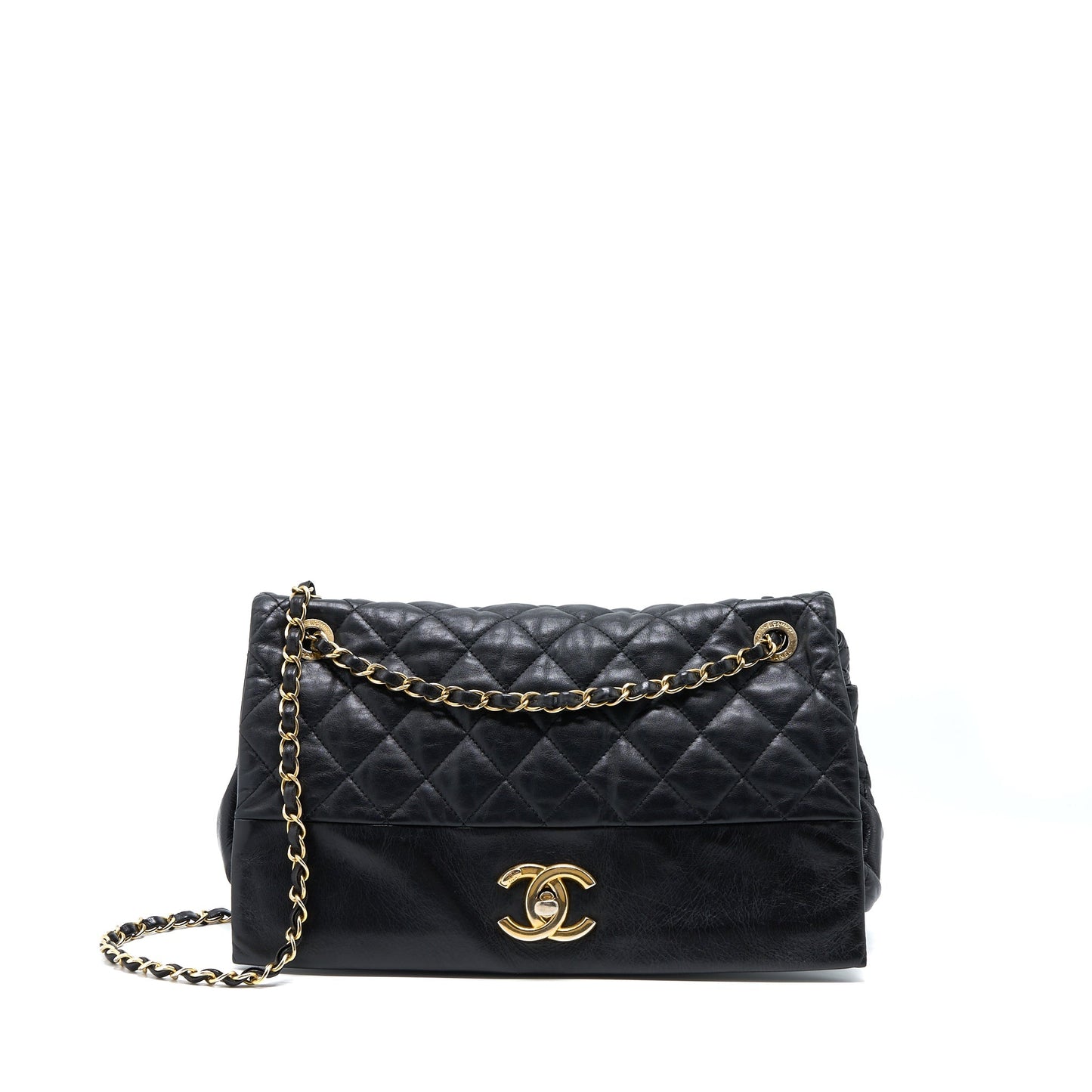Chanel Quilted Seasonal Flap Bag Black