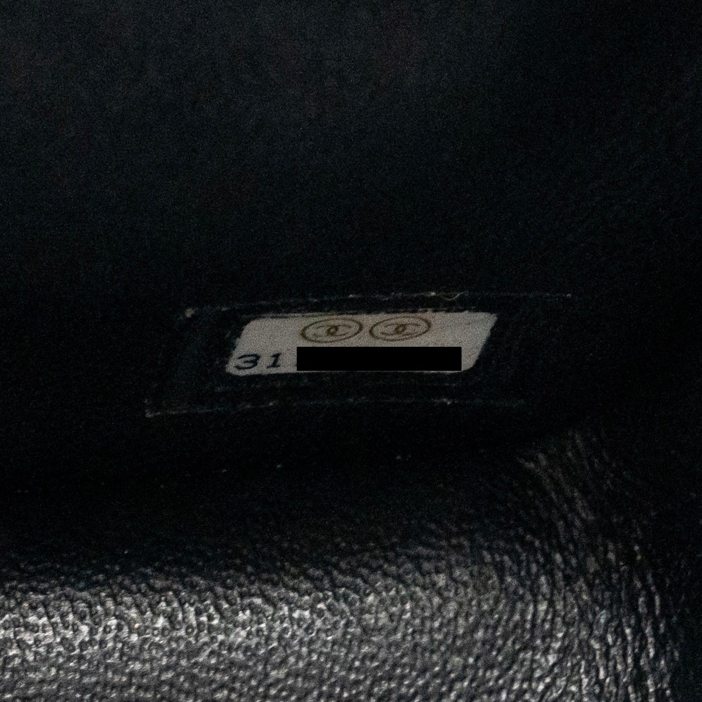 Chanel Top Handle Mini Rectangular Flap Bag Caviar BLACK