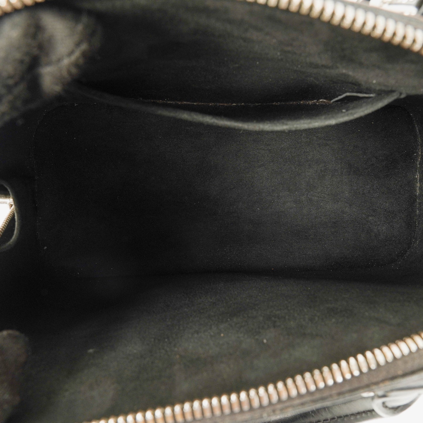 Louis Vuitton Alma BB Blue Denim EPI Leather Handbag