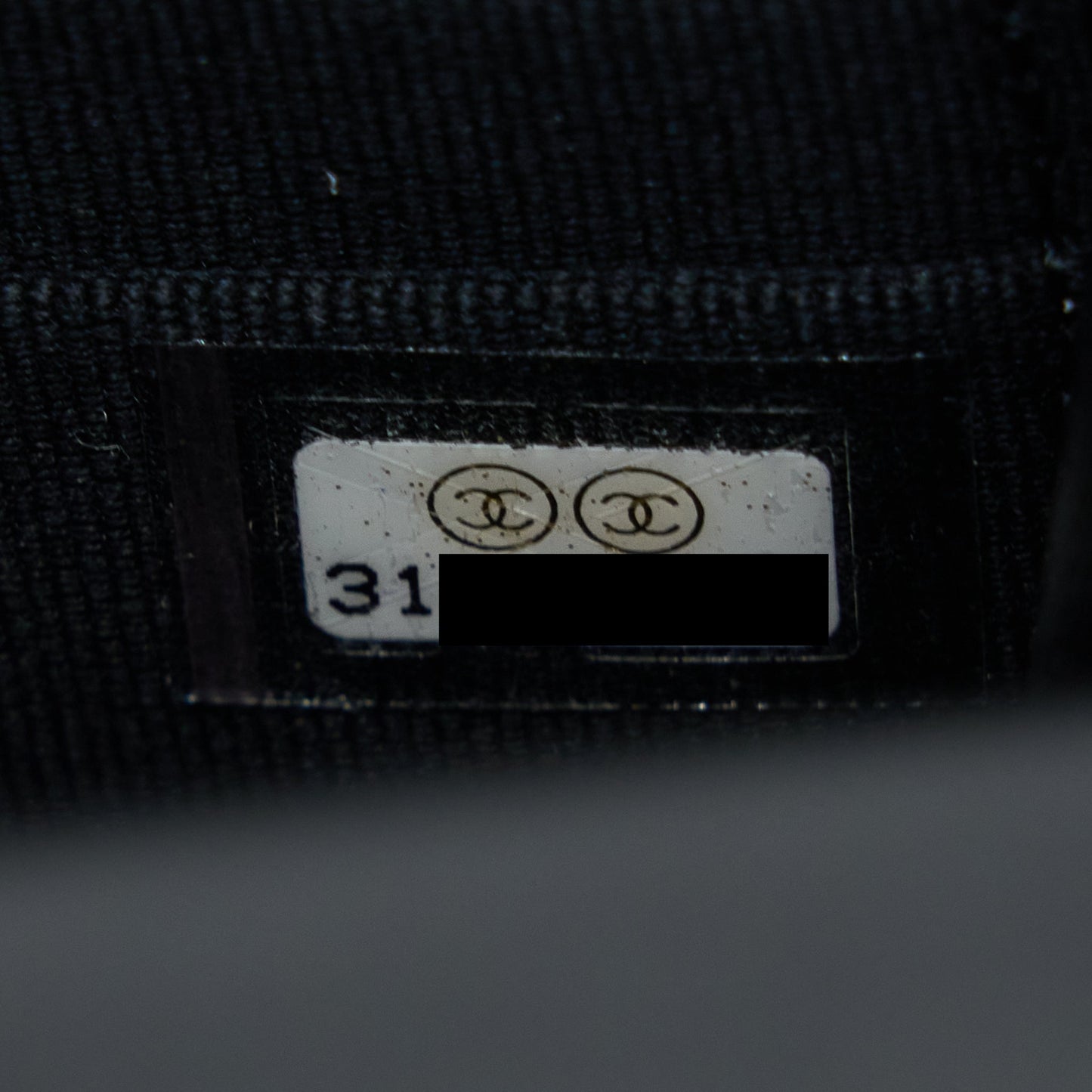 Chanel Top Handle Mini Flap Bag Lambskin Black L