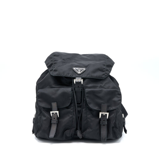 Prada Re-Nylon Backpack Black