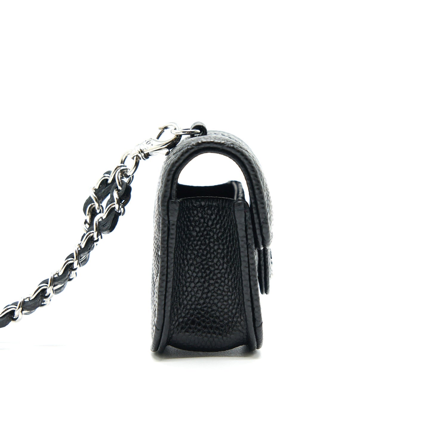 Chanel AirPods Case Caviar Black SHW Handbag