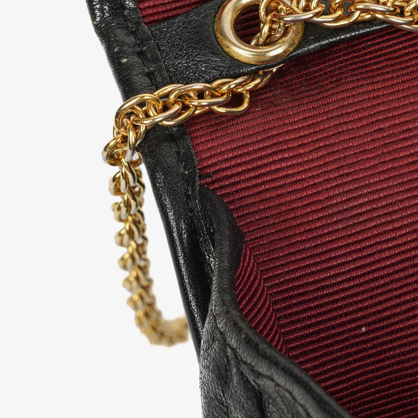 Chanel Black Mini Flap Bag Quilted Lambskin With 24K Gold-Plated Hardware
