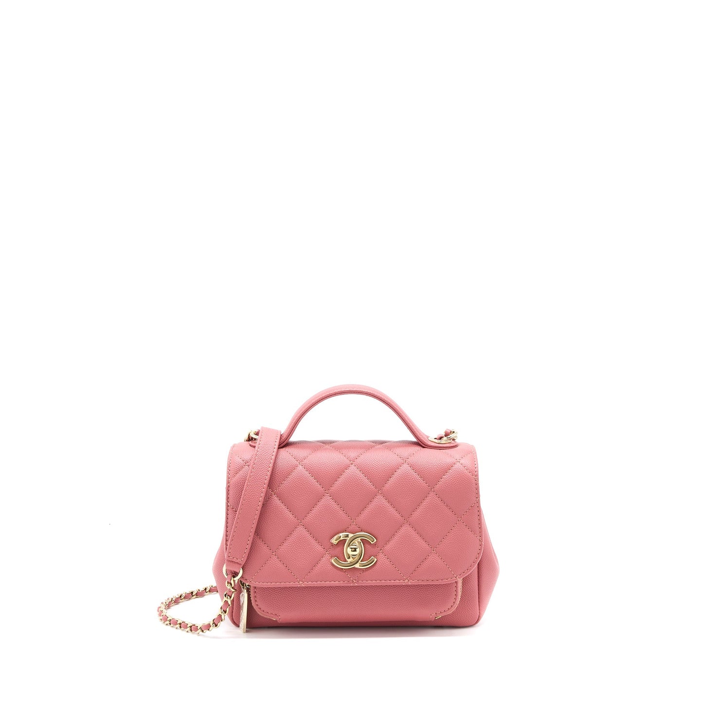 Chanel Small Business Affinity Caviar Pink L