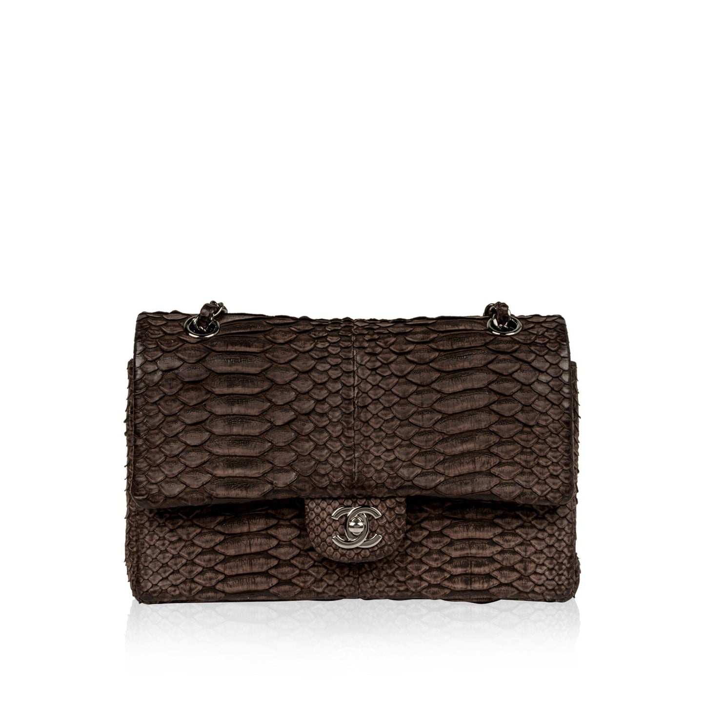Chanel Classic Flap Bag - Python