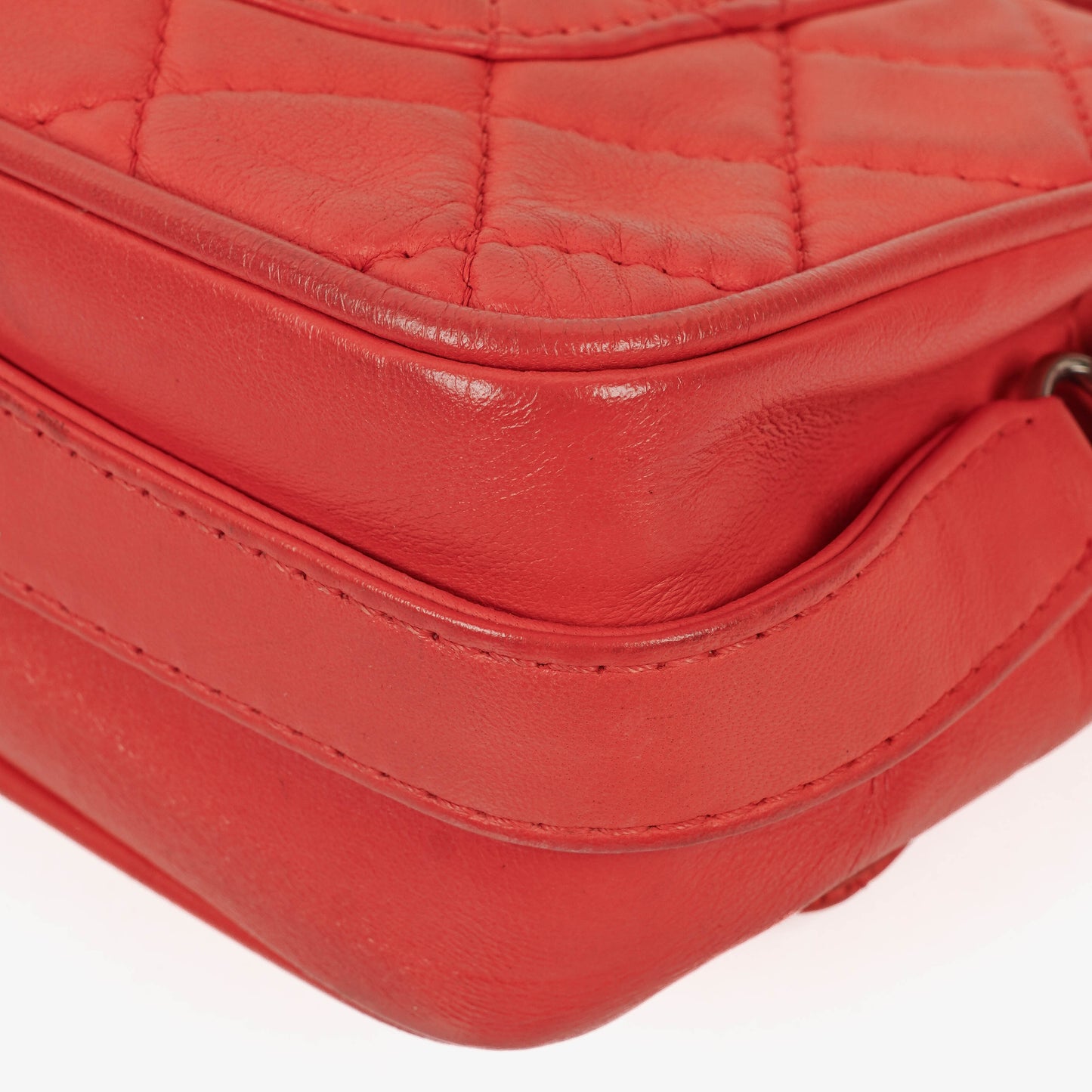 Chanel Icons Secret Label Quilted Calfskin Flap Bag With Silver - Tone Hardware
