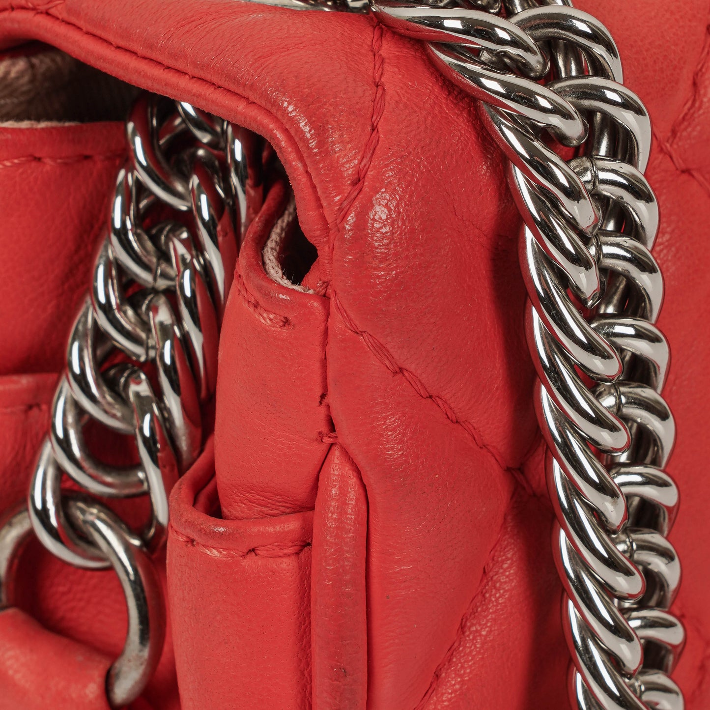 Chanel Icons Secret Label Quilted Calfskin Flap Bag With Silver - Tone Hardware