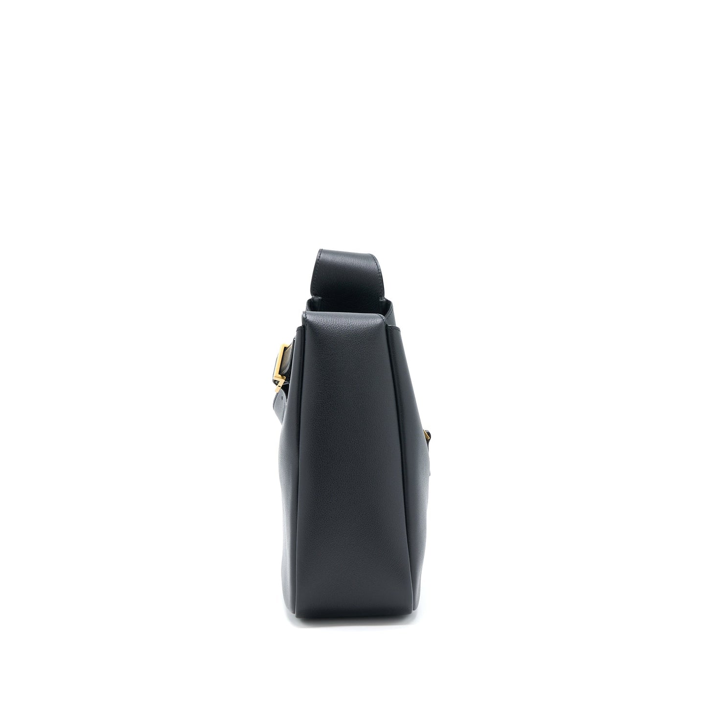 Saint laurent Le 5 A 7 Soft Small Purse in Smooth Calfskin Black Brushed