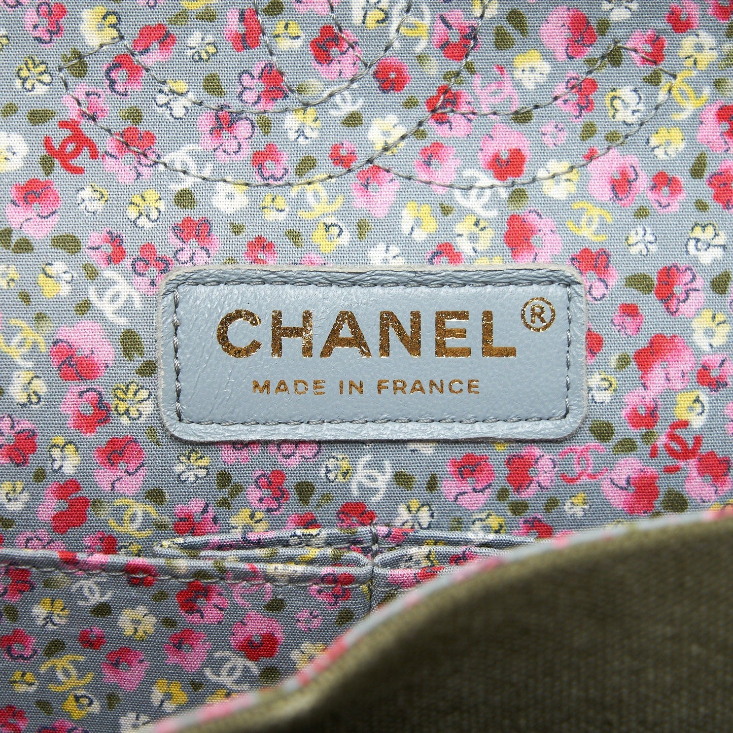 Chanel Cuba Charms classic double flap Bag canvas Green