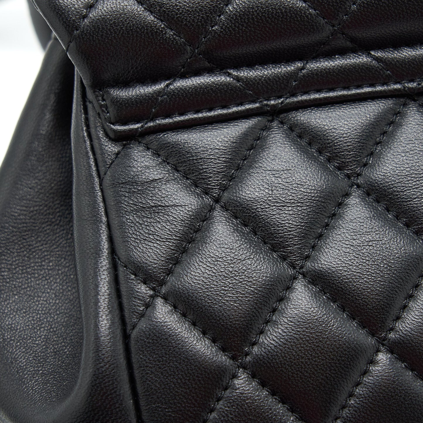 Chanel Duma Mini Backpack Lambskin Black L(Microchip)
