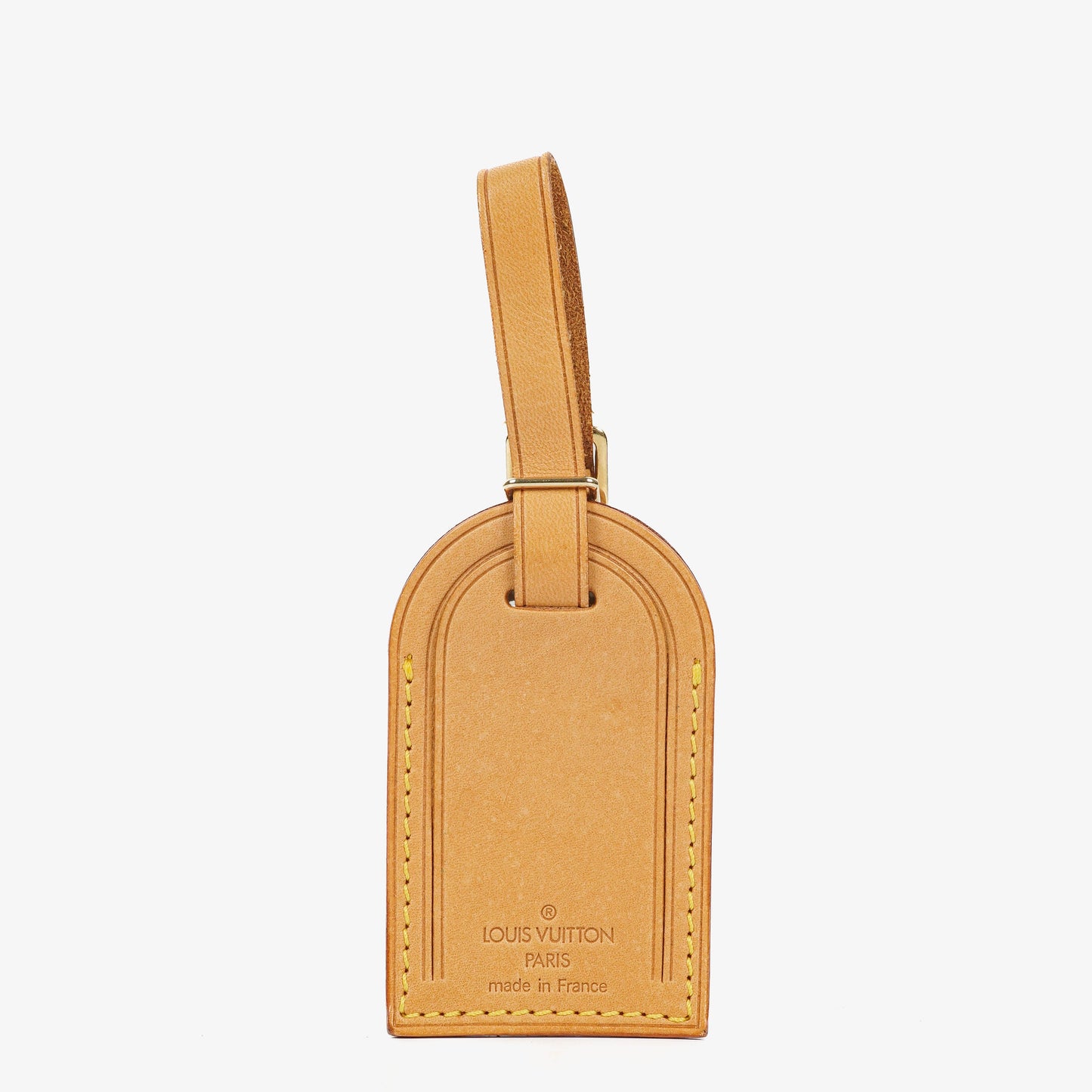 Louis Vuitton Leather Name Tag And Handles Holder
