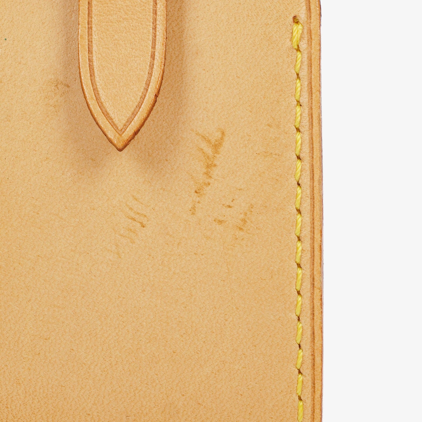 Louis Vuitton Leather Name Tag And Handles Holder