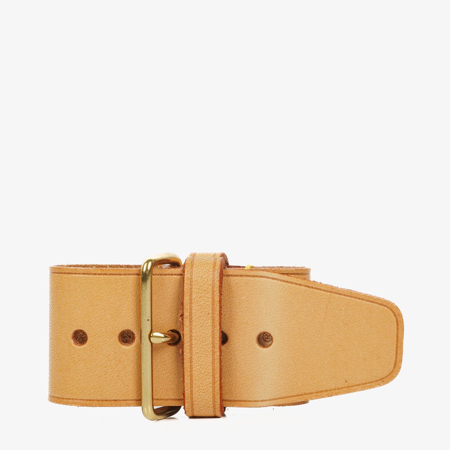 Louis Vuitton Leather Name Tag And Handles Holder