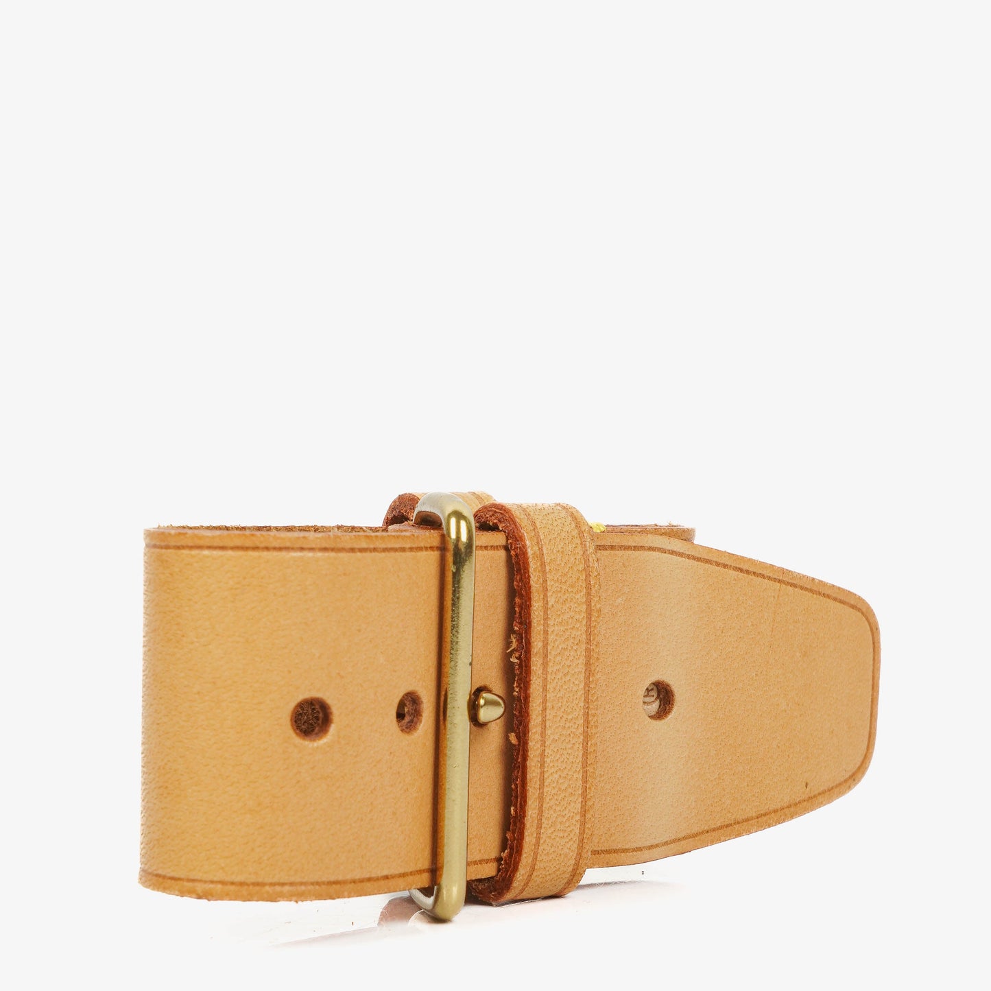 Louis Vuitton Leather Name Tag And Handles Holder