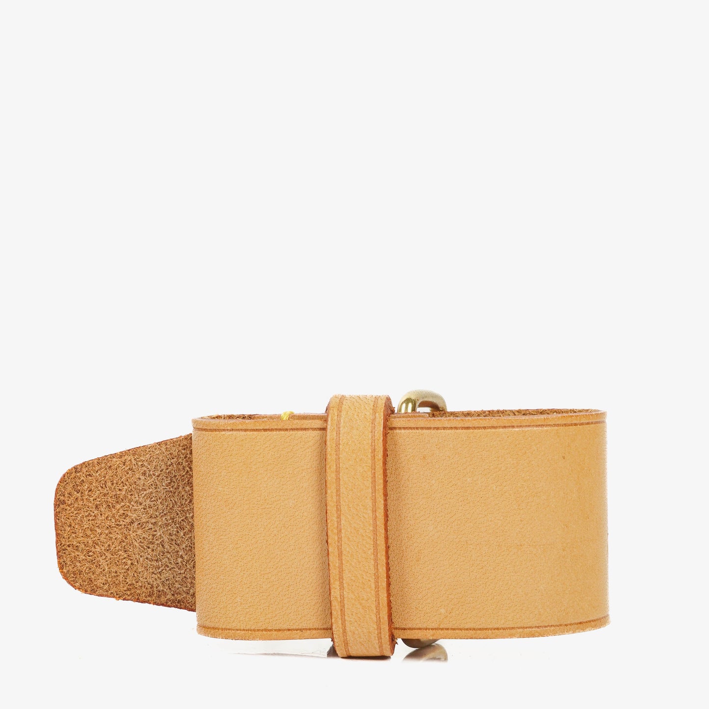 Louis Vuitton Leather Name Tag And Handles Holder