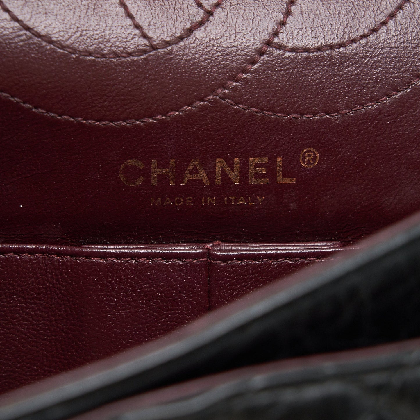 Chanel Small reissue 2.55 Handbag black