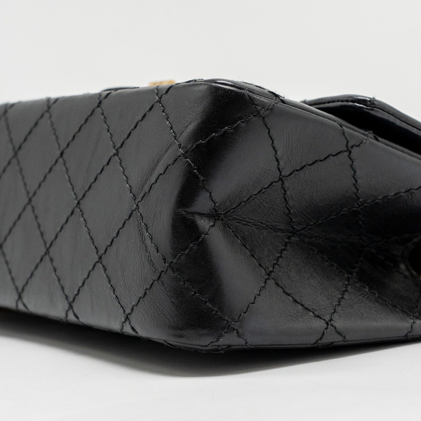 Chanel Mini 2.55 Reissue Aged Calfskin Black