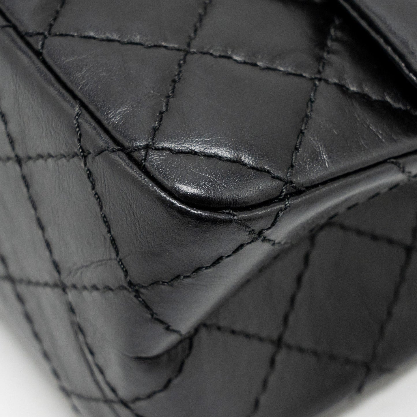 Chanel Mini 2.55 Reissue Aged Calfskin Black