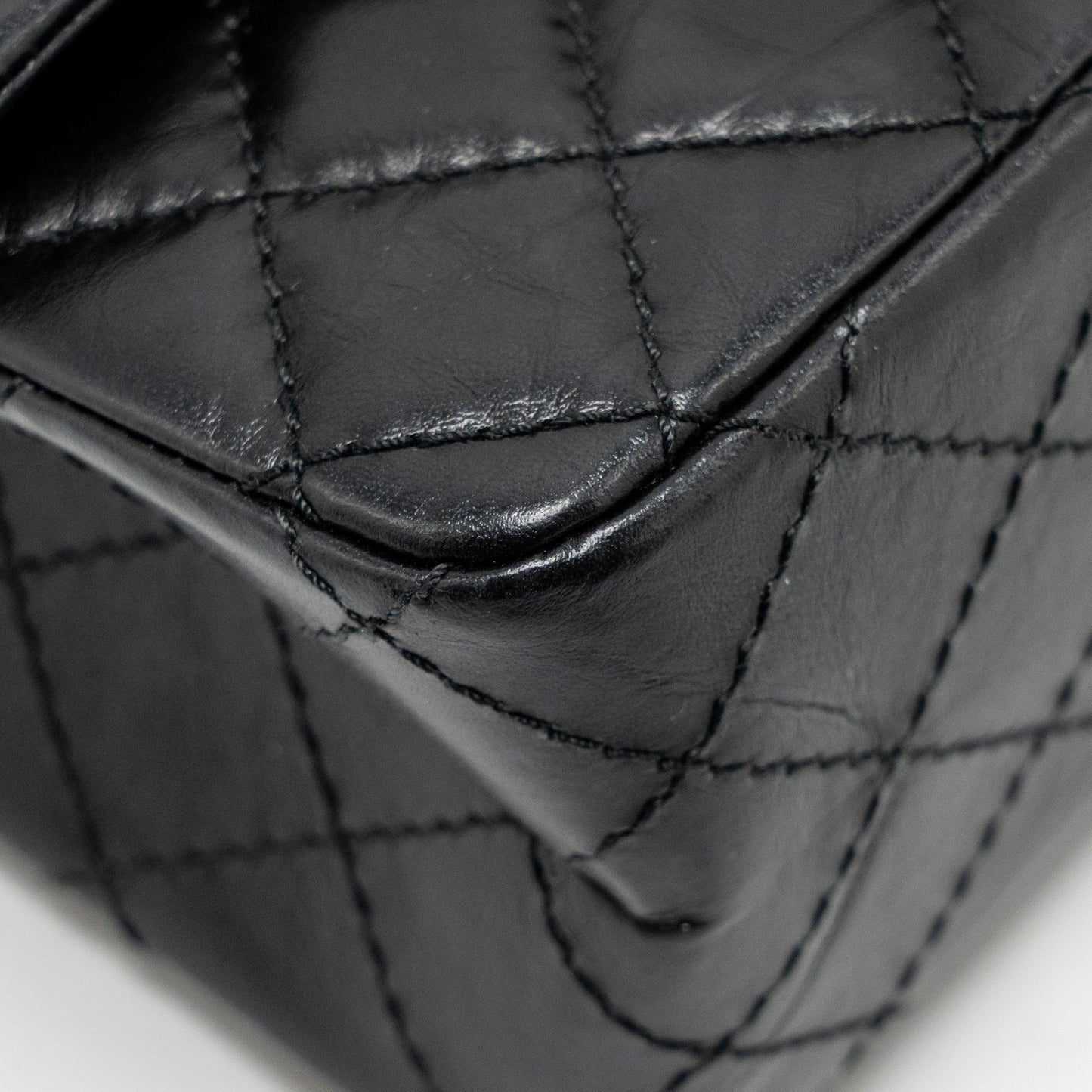 Chanel Mini 2.55 Reissue Aged Calfskin Black