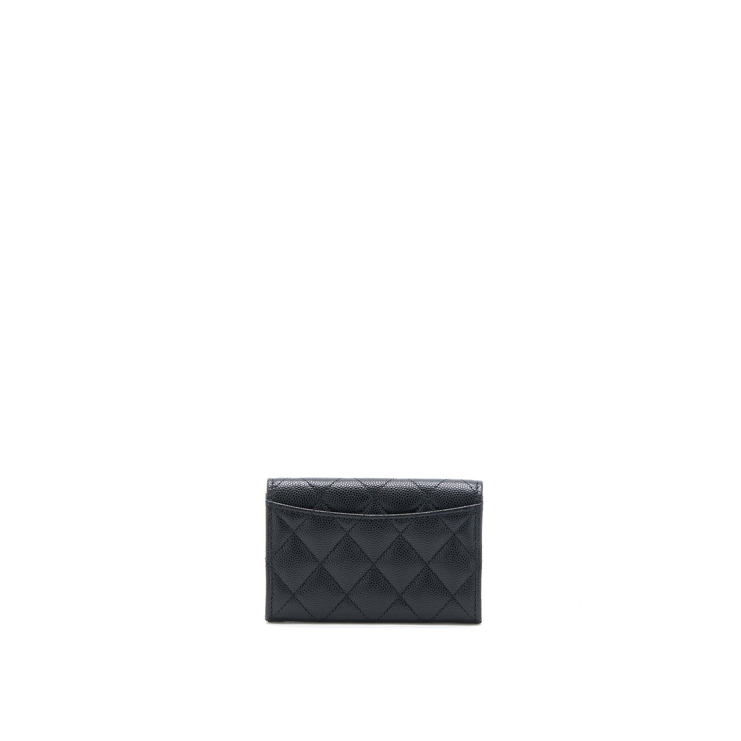 Chanel 23C Limited Edition Card Holder Caviar Black  (Microchip)