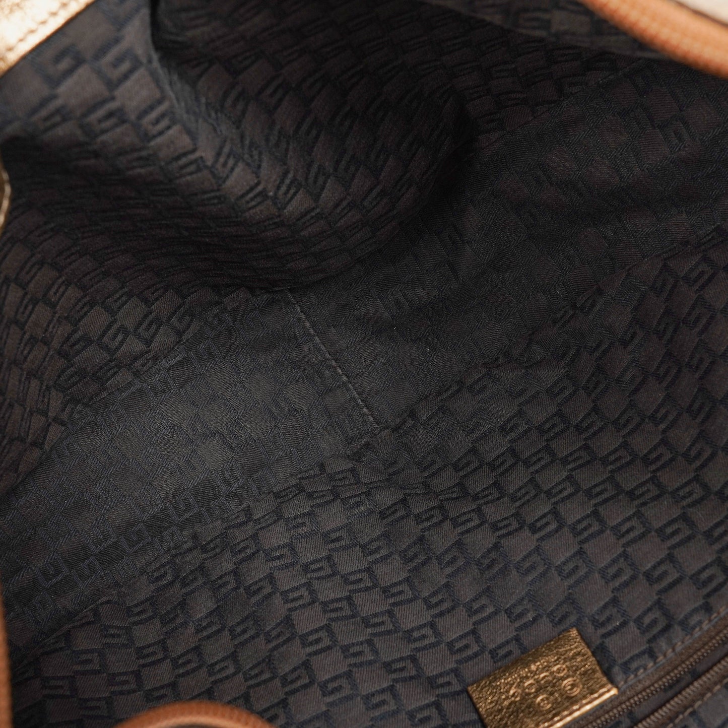 Gucci Half Moon Hobo GG Canvas Hobo Bag