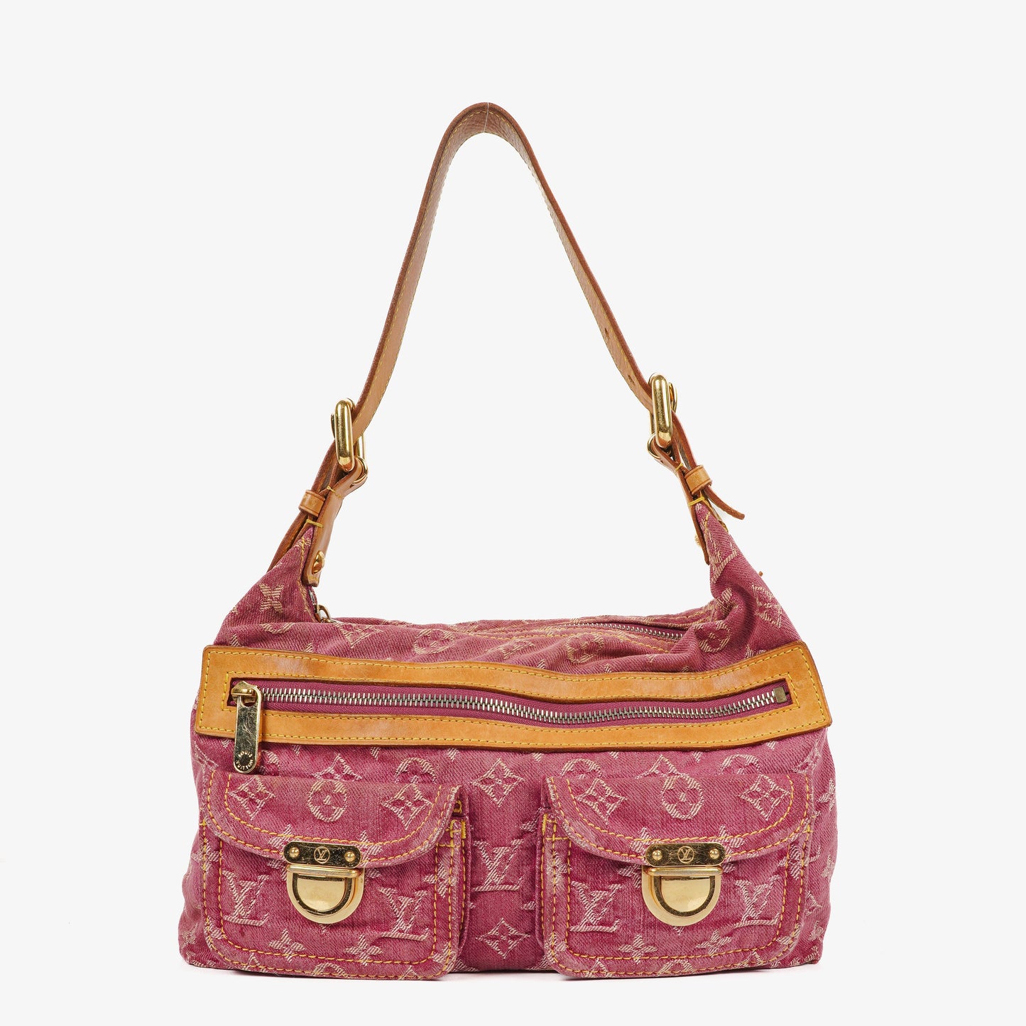 Louis Vuitton Baggy PM Monogram Denim Shoulder Bag