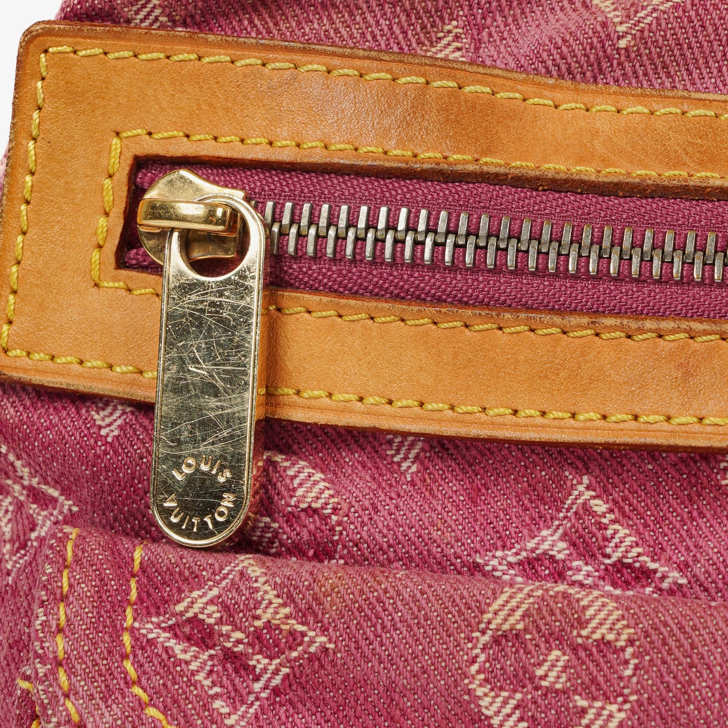 Louis Vuitton Baggy PM Monogram Denim Shoulder Bag