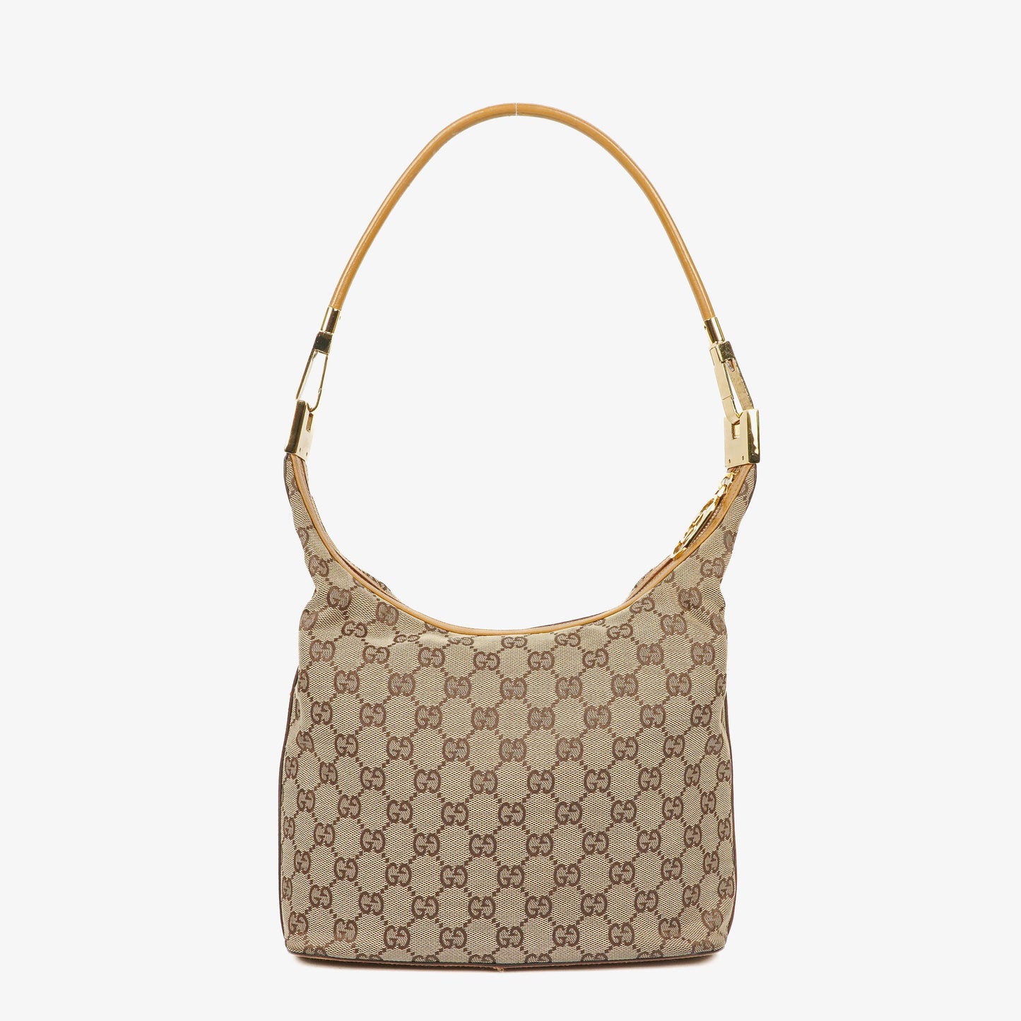 Gucci GG Beige Shoulder Hobo Bag