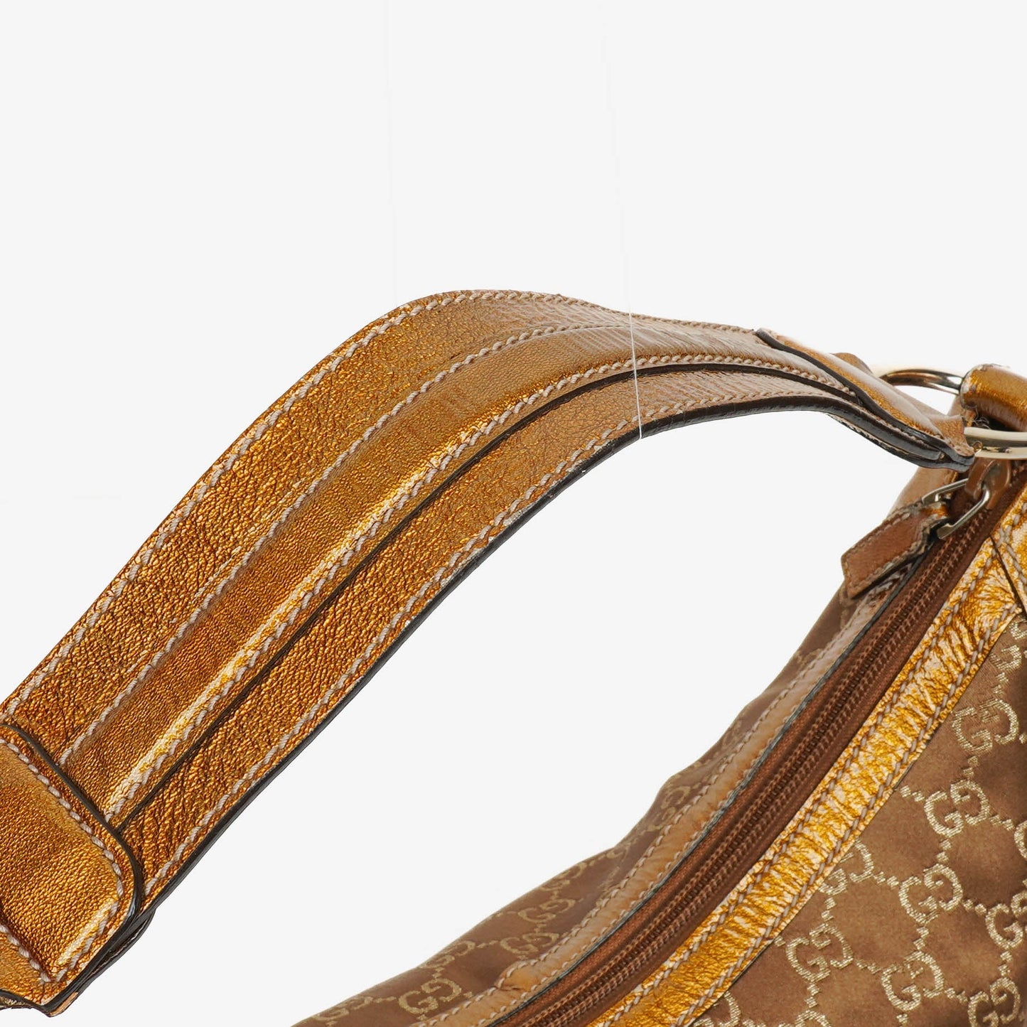 Gucci Half Moon Hobo GG Canvas Hobo Bag