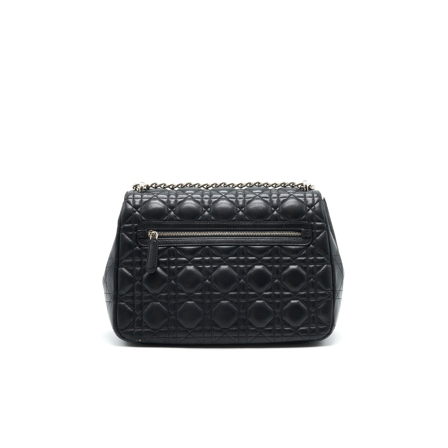 Dior Miss Dior Medium Flap Purse Black
