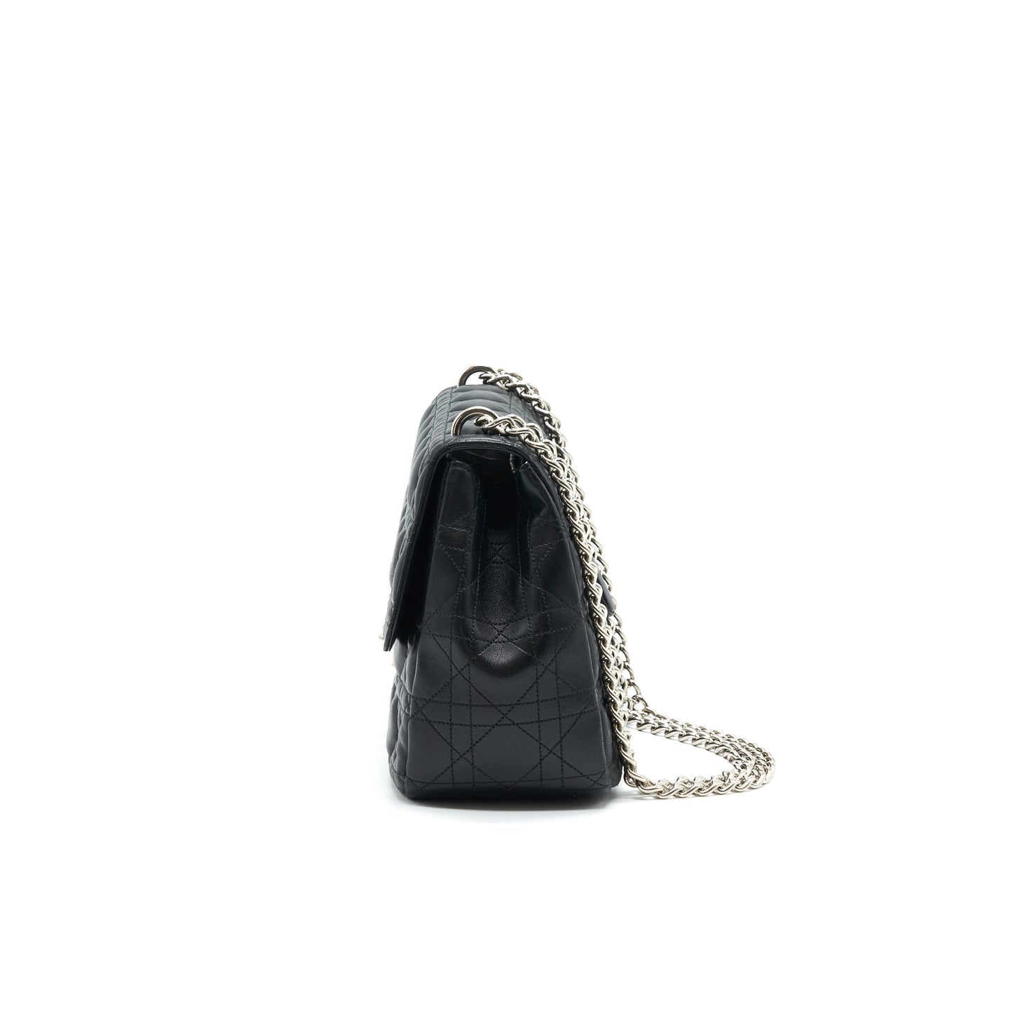 Dior Miss Dior Medium Flap Purse Black