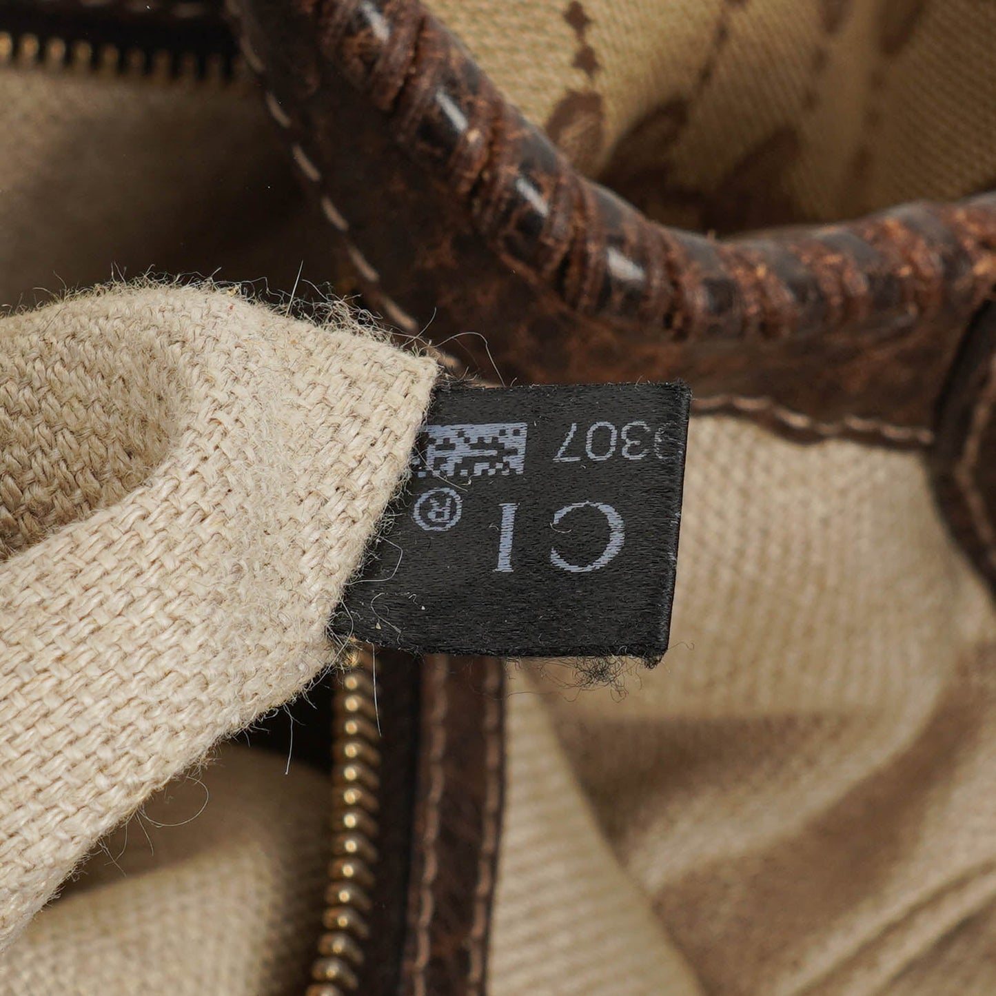 Gucci Brown GG Canvas New Jackie Hobo Bag